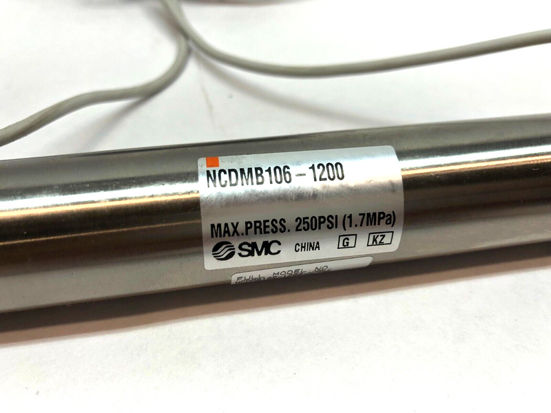 SMC NCDMB106-1200-H7PWL Round Body Pneumatic Cylinder, NCDMB106-1200, D-H7PW - Maverick Industrial Sales