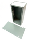 Hoffman ASE12X6X4NK Screw-Cover Enclosure no Knockouts 12x6x4 Gray NO HARDWARE - Maverick Industrial Sales