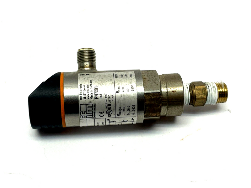 IFM PN7201 Pressure Sensor with Display PN-250-SBN14-QFRKG/US/ /V - Maverick Industrial Sales