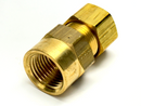 Parker 10FSC8N-B 5/8" OD Compression Tube x 1/2" NPT Female Brass - Maverick Industrial Sales