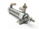 SMC NCDJ2B16-100-B Pneumatic Round Body Cylinder 5/8" Bore 1" Stroke - Maverick Industrial Sales