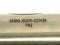 Bimba 090.625-DXB Original Line Air Cylinder 1-1/16" Bore 0.625" Stroke - Maverick Industrial Sales