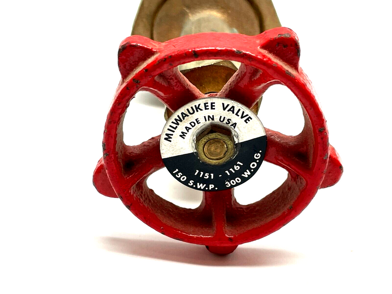 Milwaukee Valve 1151-100 Gate Valve 1" FPT - Maverick Industrial Sales