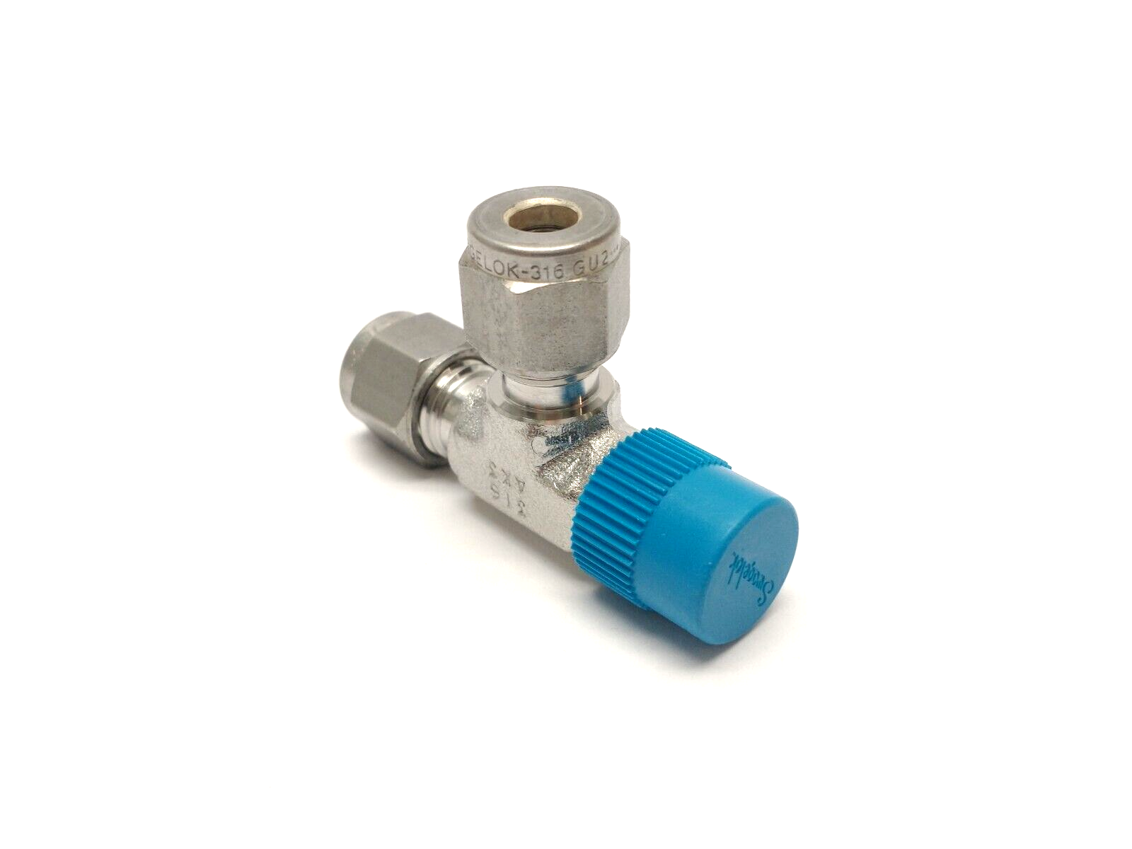 Swagelok SS-6M0-3-4TMT SS Male Run Tee Tube Fitting 6mm Tube x 1/4" NPT - Maverick Industrial Sales