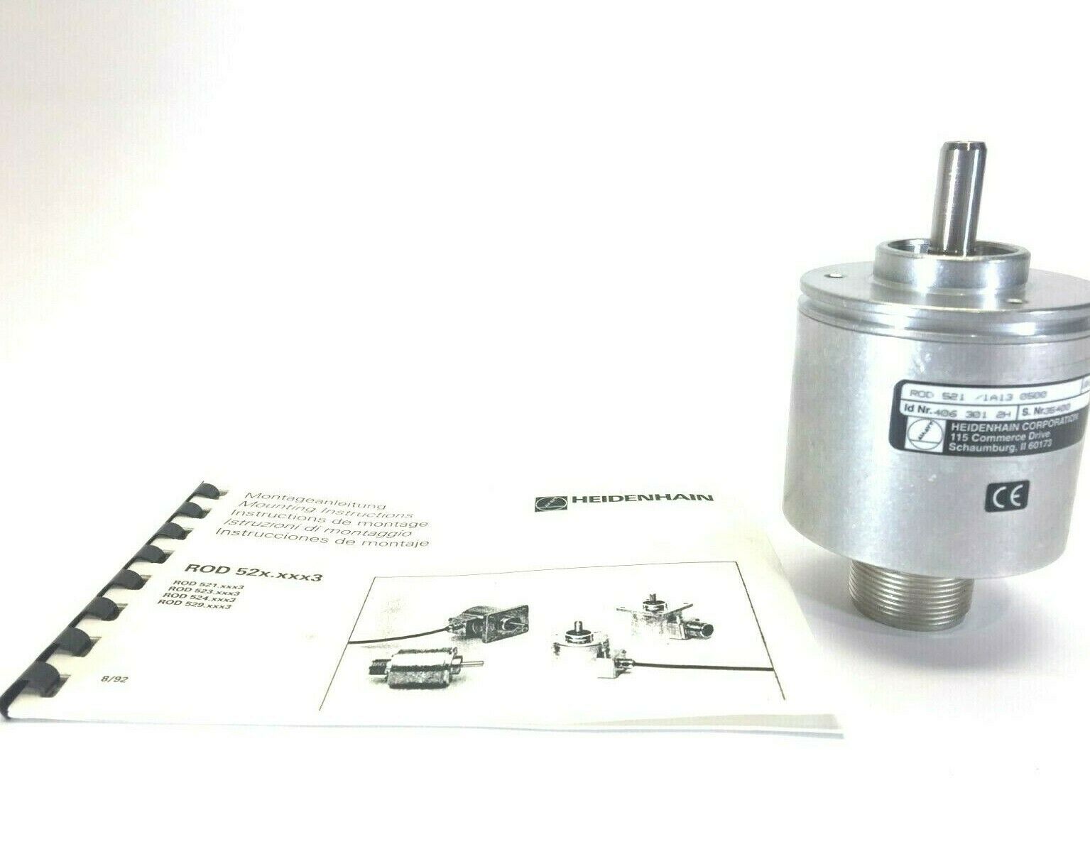 Heidenhain ROD 521 / 1A13.0500 4063012H Rotary Encoder 6mm Shaft - Maverick Industrial Sales
