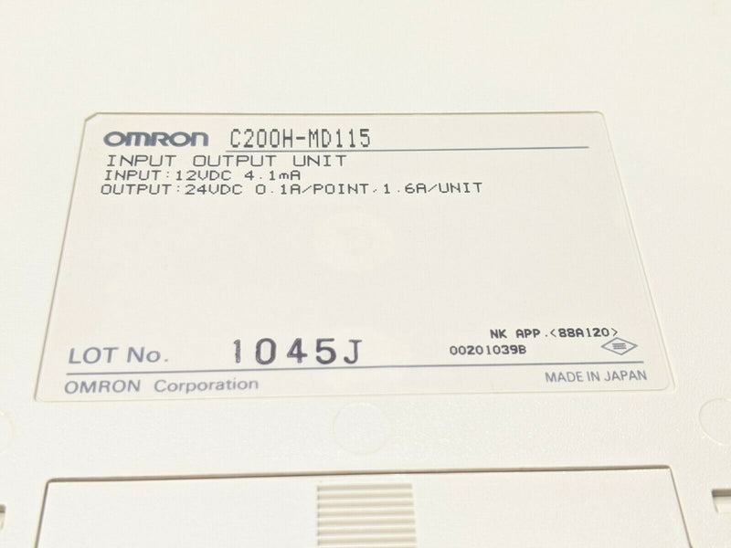 Omron C200H-MD115 Input Output Module - Maverick Industrial Sales