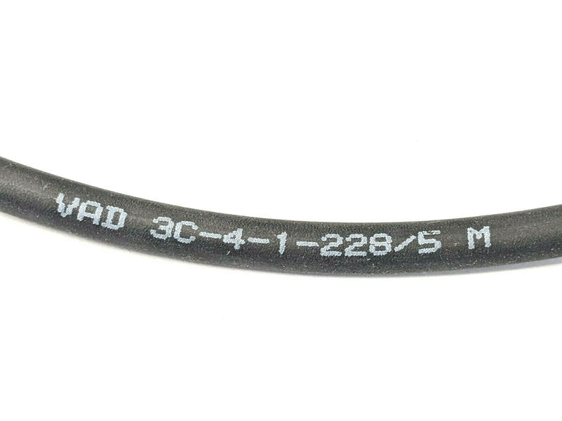 Lumberg Automation VAD 3C-4-1-228/5 M Sensor Cable - Maverick Industrial Sales