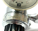 Veriflo Corp. 19600521 Gas Regulator w/Veriflo U.S. Guage 32939 and Pin Yoke - Maverick Industrial Sales