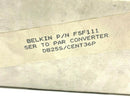 Belkin F5F111 Serial to Parallel Converter - Maverick Industrial Sales