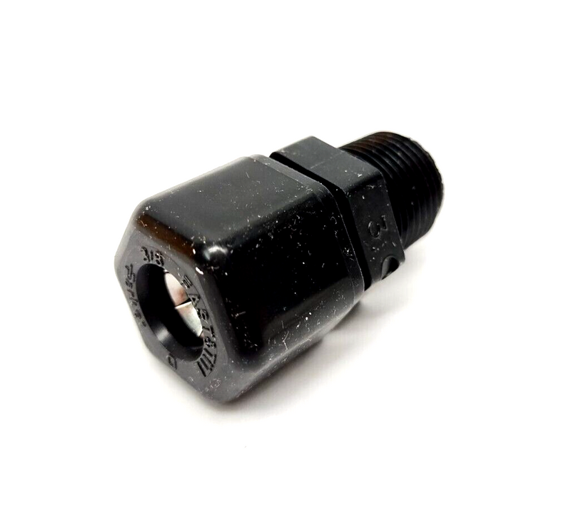 Parker 2ZTD7 Compression Fitting For 3/8" Tube OD 3/8" MNPTF BOX OF 10 - Maverick Industrial Sales