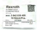Bosch Rexroth 3842539499 Clamping Piece C L100 PACK OF 9 - Maverick Industrial Sales
