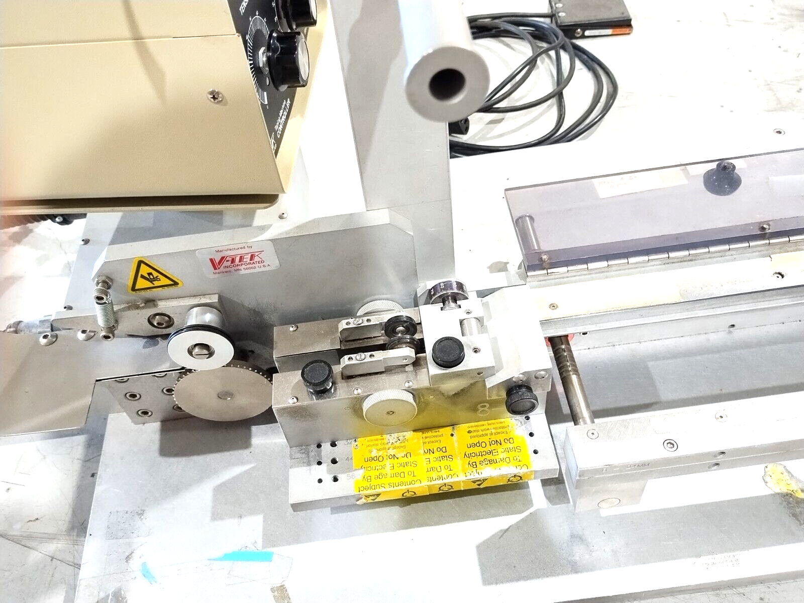 V-TEK TM20 Electronic Taping Machine & Controller 120V 0.3A 1PH - Maverick Industrial Sales