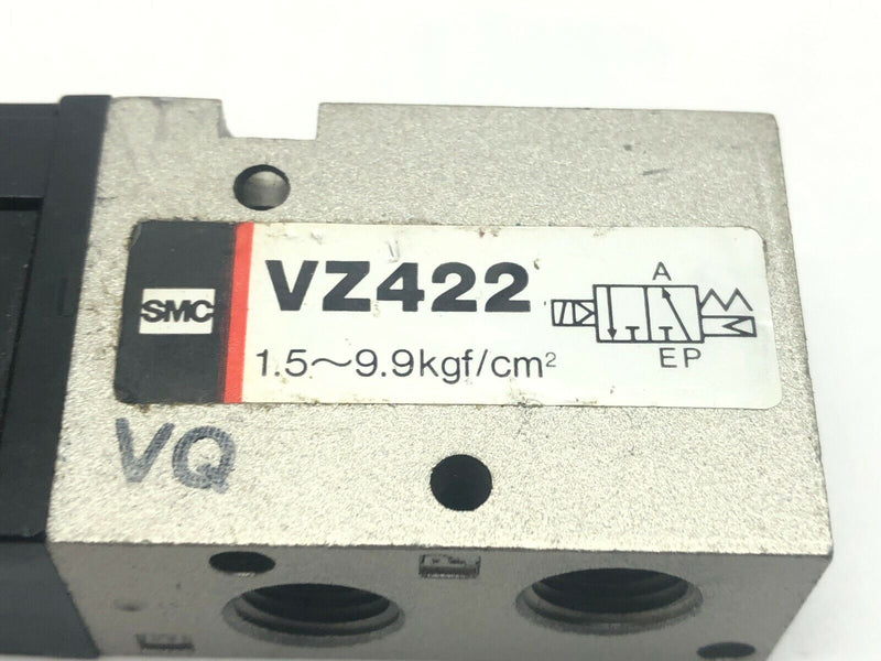 SMC VZ422 Solenoid Valve 1.5~9.9kgf 24VDC - Maverick Industrial Sales