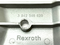 Bosch Rexroth 3842546620 Support Bracket w/ Hole VF 90 AL LOT OF 2 - Maverick Industrial Sales