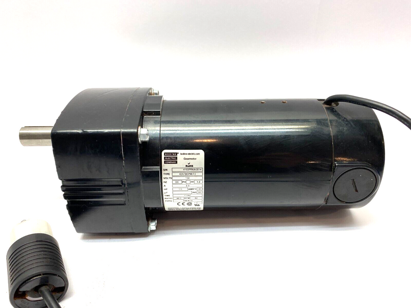 Bodine Electric 42A7BEPM-F3 Gearmotor 62RPM 130VDC 1/3HP 40:1 - Maverick Industrial Sales