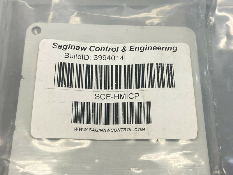 Saginaw Control SCE-HMICP HMI Cover Plate Gray 3.5" x 3.5" - Maverick Industrial Sales