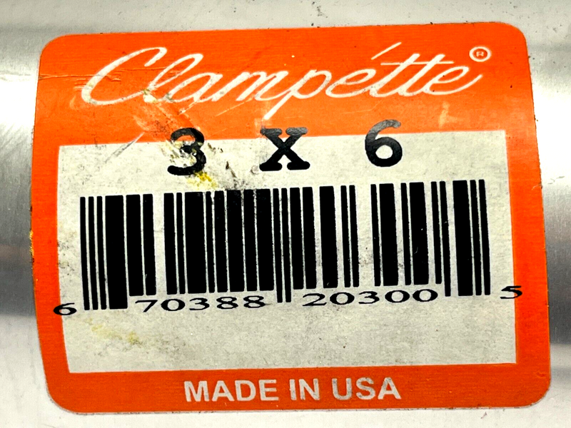 Clampette 330 Repair Clamp 3" X 6" 2-Bolt Stainless Steel - Maverick Industrial Sales