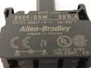 Allen Bradley 800F-Q5W Ser A Lamp Module White Spring Clamp 120VAC - Maverick Industrial Sales