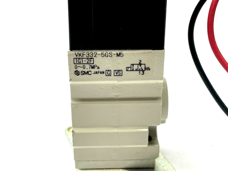 SMC VKF332-5GS-M5 Body Ported Solenoid Valve - Maverick Industrial Sales