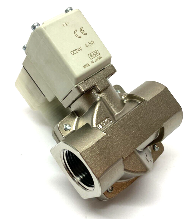 SMC VXD252MZ2AG Pilot Operated Solenoid Valve 2-Way Media - Maverick Industrial Sales