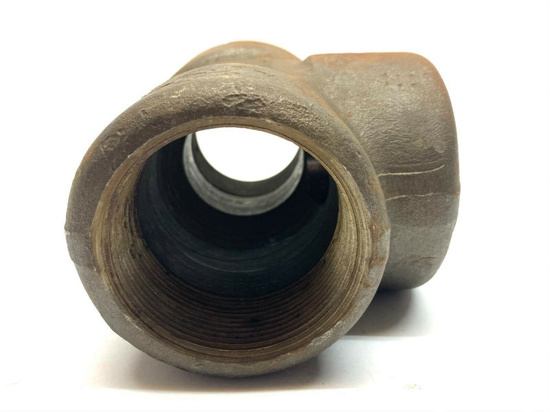 Penn Threaded Pipe Reducing Tee Forged Steel 2" x 1-1/2" x 3/4" - Maverick Industrial Sales