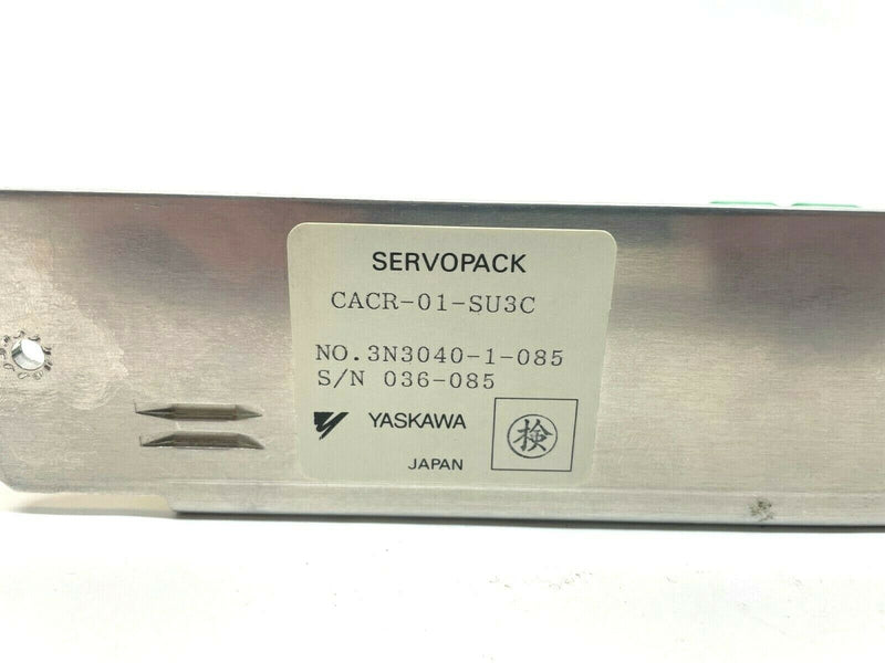 Yaskawa CACR-01-SU3C Servopack Servo Drive - Maverick Industrial Sales