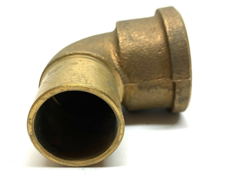 Nibco Tube Elbow 90 Degree Cast Copper 1-1/8" Tube OD 1" NPT Female Thread Dia. - Maverick Industrial Sales