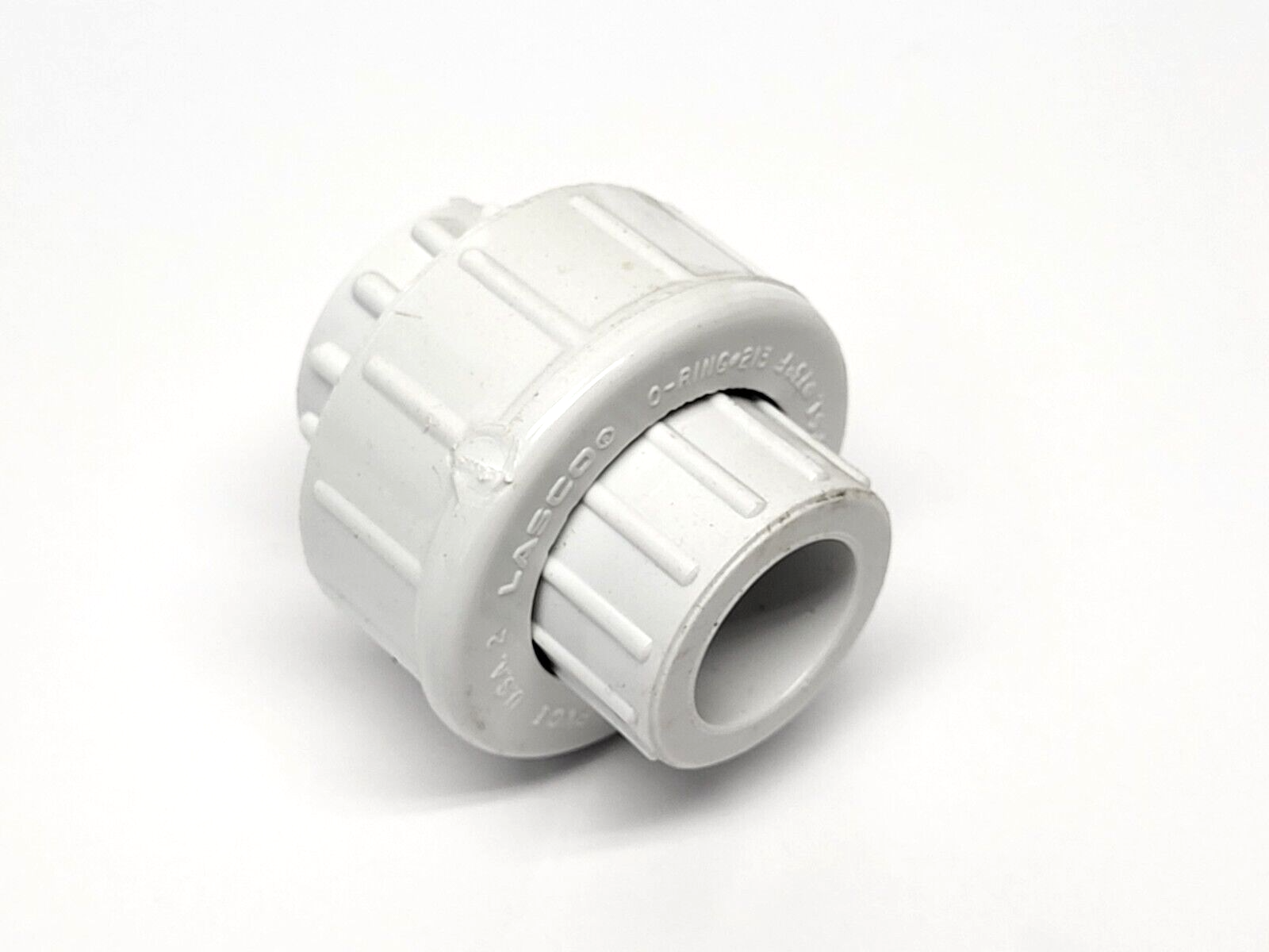 LASCO SCH 40 Union Sweat to Sweat 1/2" PVC w/  2/3" O-Ring - Maverick Industrial Sales