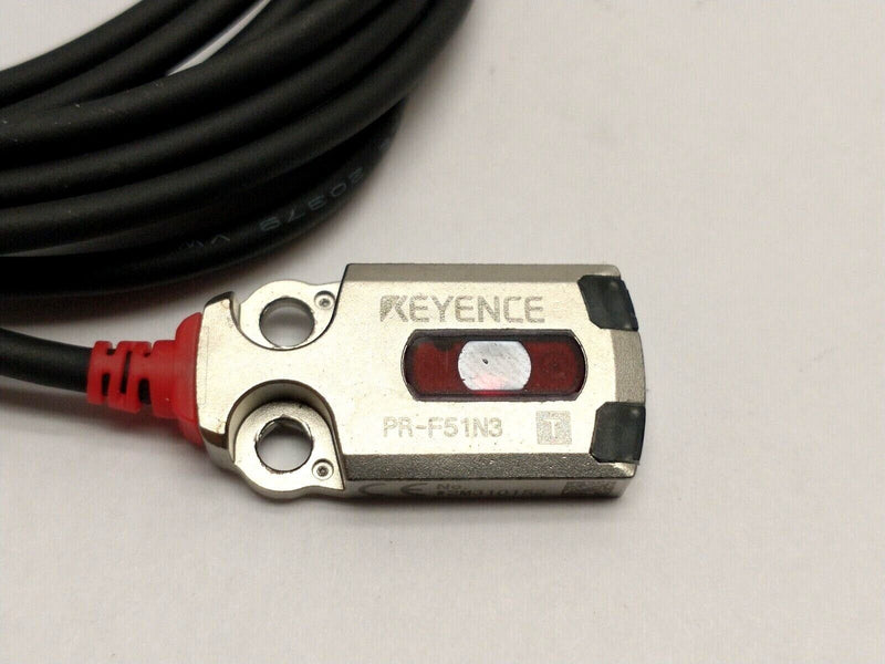 Keyence PR-F51N3 Flat Transmissive Miniature Photoelectric Sensor 93" Cable - Maverick Industrial Sales