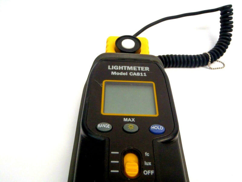 Aemc CA811 Handheld Lux Foot Candle Light Meter - Maverick Industrial Sales