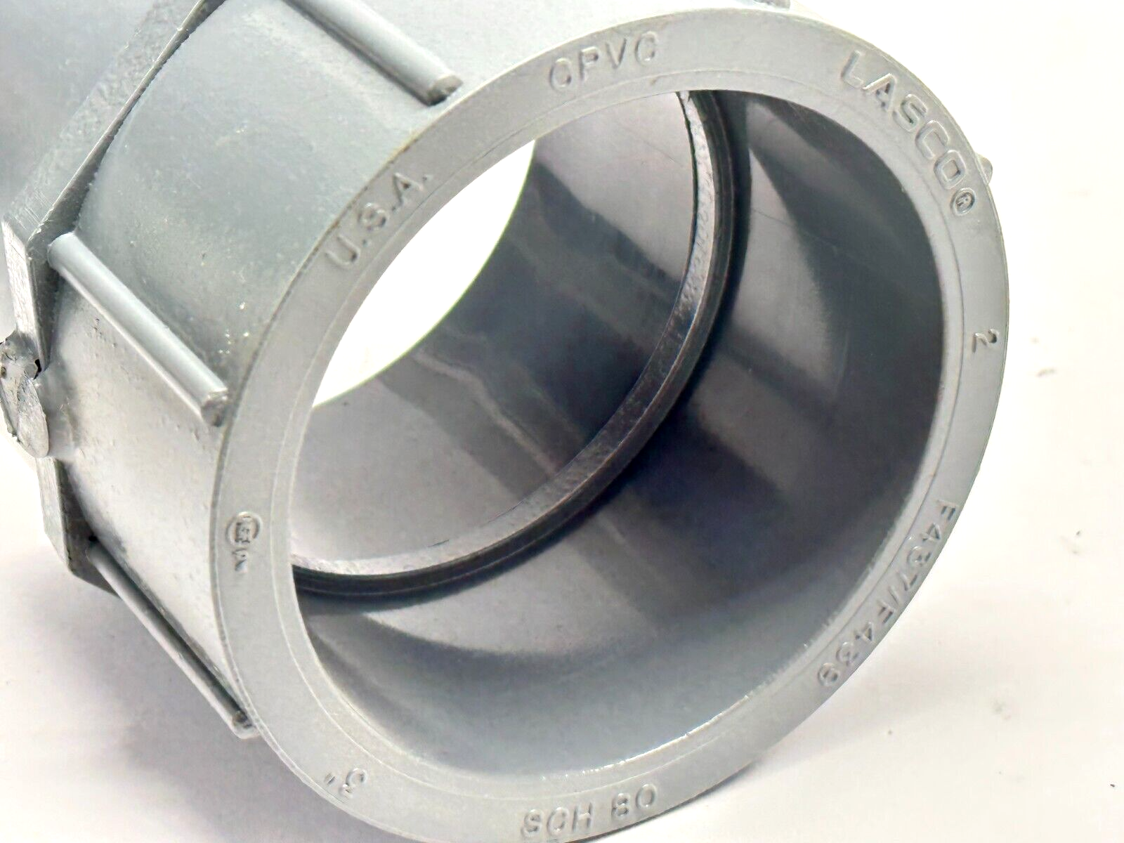 Lasco F437/F439 Coupling 3" Slip x Slip Sch 80 CPVC - Maverick Industrial Sales