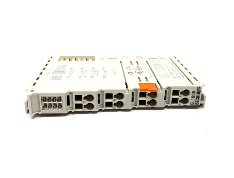 Beckhoff EL1008 EtherCAT Terminal, 8-Channel Digital Input Module 24VDC - Maverick Industrial Sales