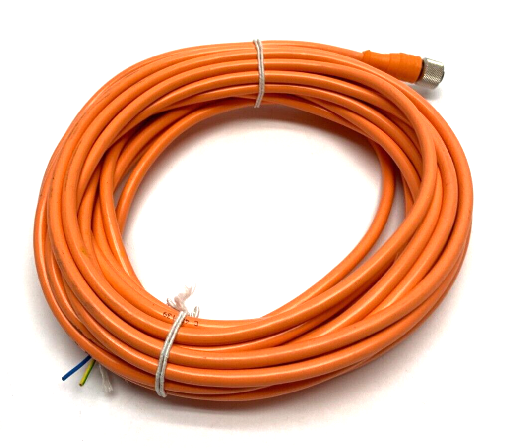 Lumberg Automation RKT 5B-48/10M Female Straight Cable  12-Pole 10 Meter - Maverick Industrial Sales