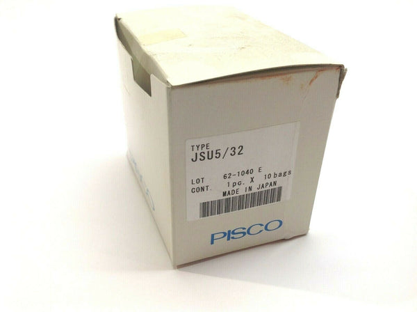 Pisco JSU5/32 Push To Connect Pneumatic Fitting with Flow Control 5/32 BOX of 10 - Maverick Industrial Sales