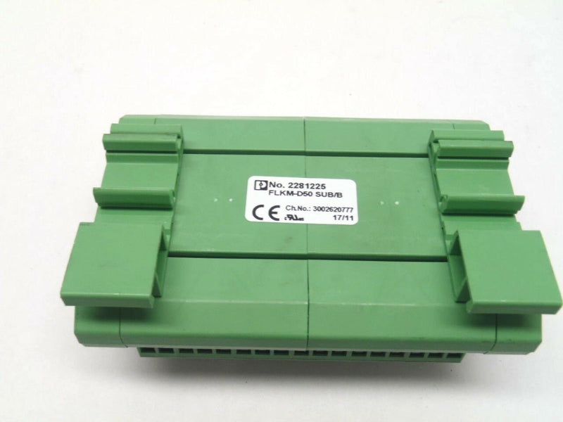 Phoenix Contact FLKM-D50 SUB/B Terminal Module - Maverick Industrial Sales