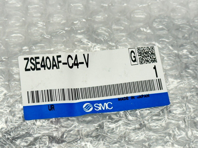 SMC ZSE40AF-C4-V Digital High Precision Vacuum Switch - Maverick Industrial Sales