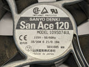 Sanyo Denki 109S074UL San Ace 120 AC Fan - Maverick Industrial Sales
