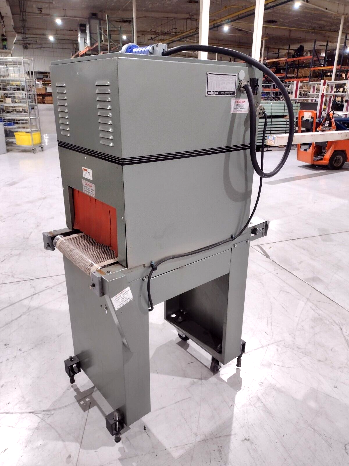 Weldotron 7020 220V 1PH 30A Shrink Tunnel Machine Variable Speed and Temp - Maverick Industrial Sales