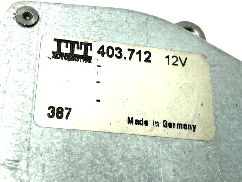 ITT 403.712 Gear Motor 12V - Maverick Industrial Sales