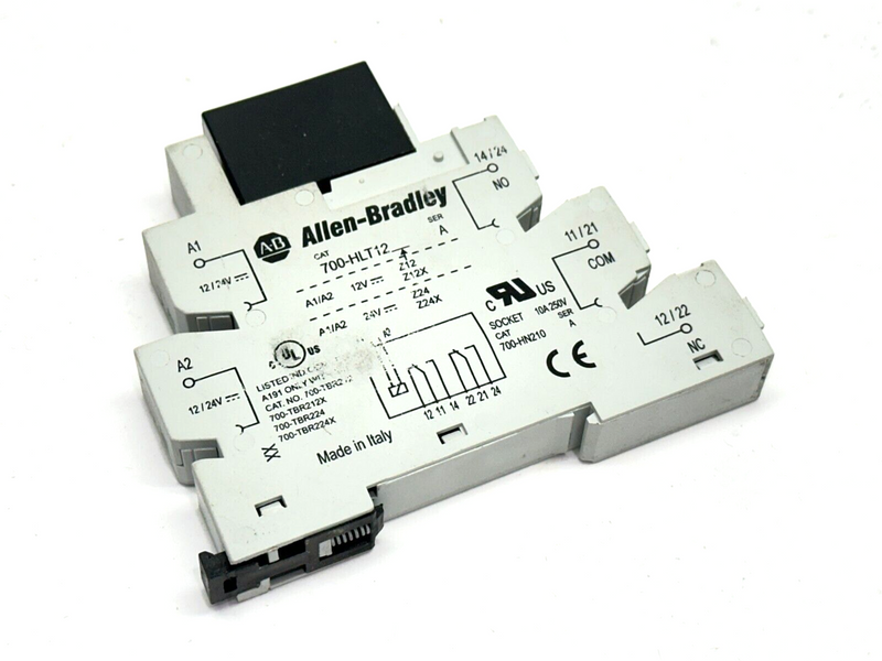 Allen Bradley 700-HLT12 Ser A Relay Base w/ Sky Electronics SKEB-2C Relay - Maverick Industrial Sales