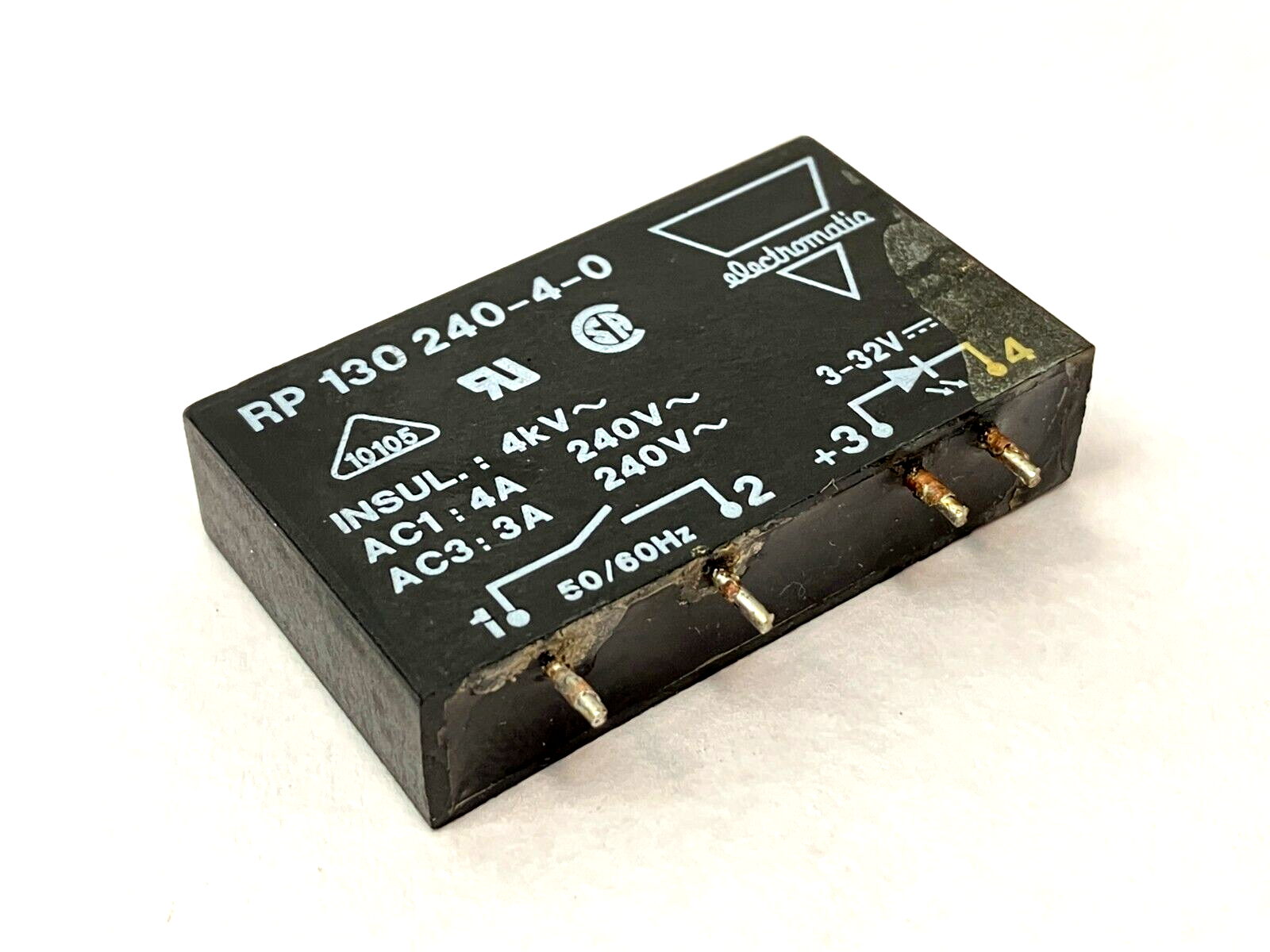 Electromatic RP 130 240-4-0 Solid State Relay - Maverick Industrial Sales