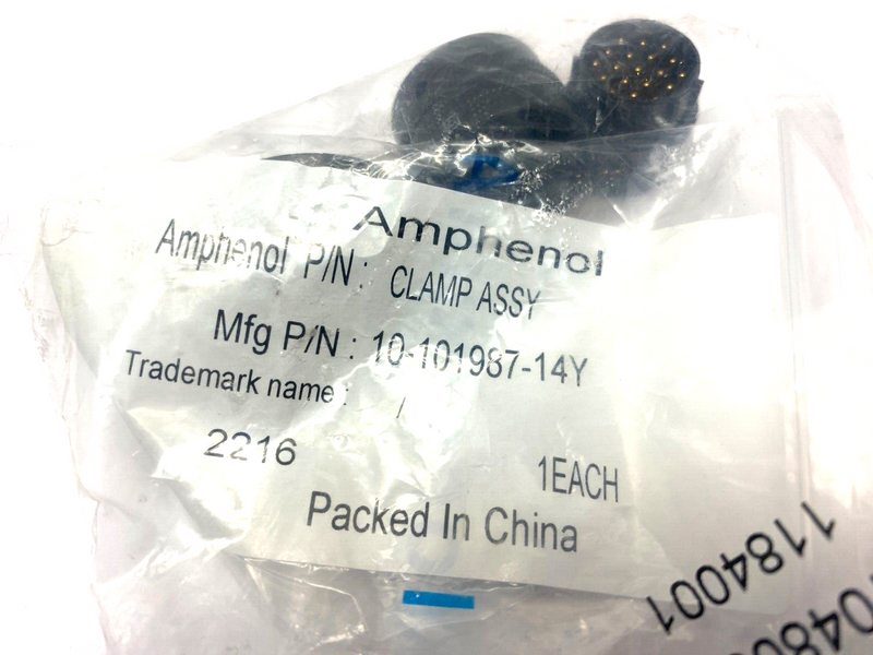 Amphenol 21C104800 Rev B Mating Connector Clamp Assembly Kit 10-101987-14Y - Maverick Industrial Sales