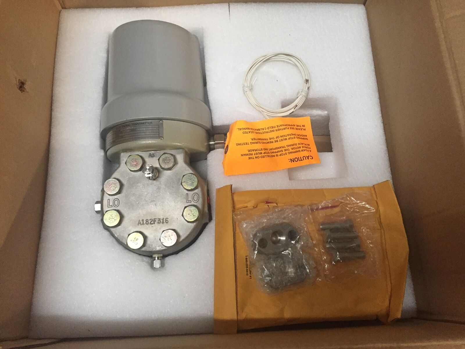 Foxboro N-E13DH-HIH2-L Weed Instruments Electronic Pressure Transmitter 3000psi - Maverick Industrial Sales