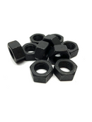 Class 10 Black Oxide High Strength Steel Hex Nut M16 x 2 mm Thread BOX OF 10 - Maverick Industrial Sales