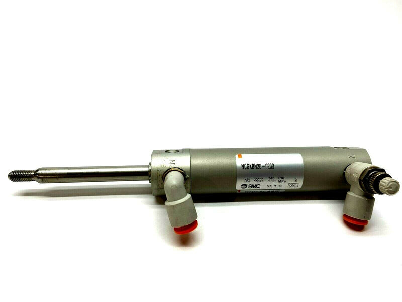 SMC NCGKBN20-0200 Pneumatic Cylinder 3/4" Bore 145 PSI Max - Maverick Industrial Sales
