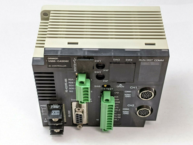 Omron V600-CA5D02 ID Controller 24VDC 0.8A - Maverick Industrial Sales