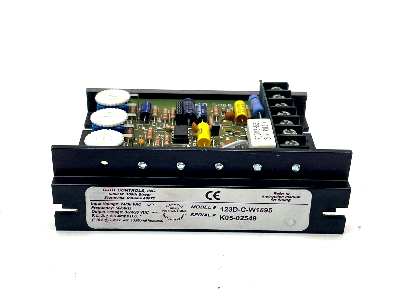 Dart Controls 123D-C-W1895 Variable Speed Control - Maverick Industrial Sales