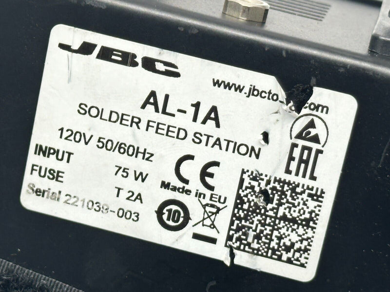 JBC AL-1A Auto-Feed Soldering Station w/ AL250 Auto-Feed Soldering Iron - Maverick Industrial Sales