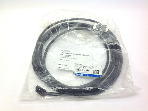 Omron 04120-000 24 VDC Power Cable 5 m for SCOBR Robots - Maverick Industrial Sales