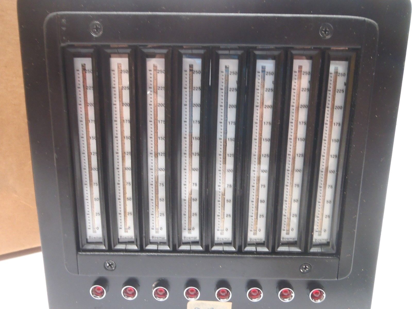 Weschler Digital Bargraph Enclosure Panel w/8 Weschler BG100VV003 Bar Graphs - Maverick Industrial Sales